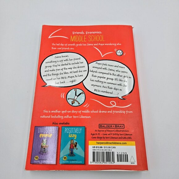 Positively Izzy Just Jaime Terri Libenson Books Book Graphic Novel Read - Picture 15 of 16